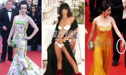 Những sự cố “bẽ bàng” của sao Hoa ngữ tại Cannes