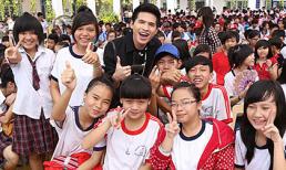 Quốc Thiên “Vui cùng giao thông” với hơn 1.500 học sinh