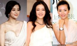 Sao hoá nữ thần với đầm trắng tinh khôi