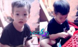 "Lộ" ảnh mới cực chững chạc và đáng yêu của Subeo