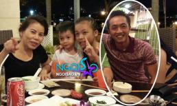 Độc: Vắng mẹ Hà Hồ, Subeo và bố quây quần đi ăn cùng ông bà ngoại