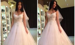 Diễm My 9X vui vẻ đi thử váy cưới, chuẩn bị lên xe hoa?