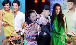 Những pha "sàm sỡ"... không cố ý của sao Việt!