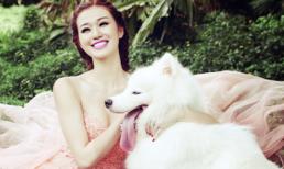 Khánh My xinh đẹp như công chúa trong rừng