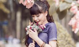 Hải Băng xinh tươi giữa vườn hoa 