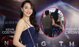 Bạn trai mới ôm chặt Trang Nhung không rời