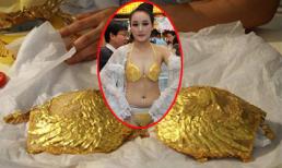 Bộ nội y vàng ròng trị giá hàng tỷ đồng