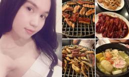 Sao ăn gì hôm nay (P43): Ngọc Trinh xinh xắn, gợi cảm đi ăn đồ nướng