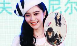 Phạm Băng Băng hồn nhiên ngồi trên lưng trai trẻ