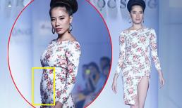 Chung Thục Quyên bất ngờ để lộ vòng eo “bánh mì”