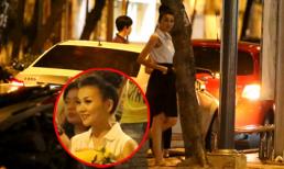 Thanh Hằng mang dép lê, lái xe tiền tỷ đi ăn đêm