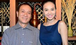 Đinh Ngọc Diệp lần đầu cùng cha dự sự kiện