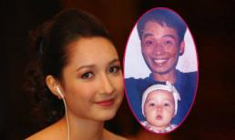 Ảnh Anna Trương lúc nhỏ ngộ nghĩnh bên bố Anh Quân