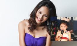 Hoa hậu Hương Giang có duyên thi sắc đẹp từ khi 4 tuổi