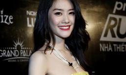 Á hậu Linh Chi rạng rỡ váy hoa khoe làn da trắng sứ