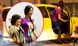 Diễm My 9x lái xế hộp chở mẹ đi cà phê