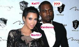Kim "đau đầu" với "cuộc chiến" đặt tên con
