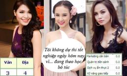 Những sao Việt "đau đầu" vì scandal học hành
