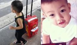 Subeo xách vali hình ô tô cực "ngầu" đi du lịch