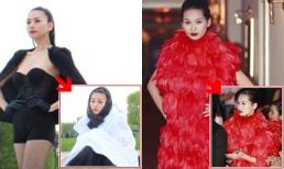 "Ngột ngạt" kiểu thời trang "phang" thời tiết của sao Việt