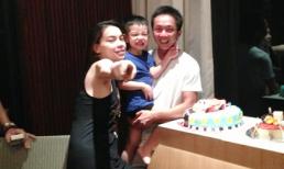 Gia đình Hà Hồ hạnh phúc đón sinh nhật con trai