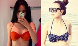 Mai Phương Thúy đọ dáng với em gái