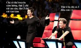 Ảnh chế Mỹ Linh "thu phục" Dương Hoàng Yến tại The Voice