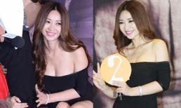 "Siêu vòng một" trễ nải váy áo, phơi da nõn nà