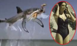 Quảng cáo gây sốc: Cô gái bị cá mập tấn công vì... băng vệ sinh