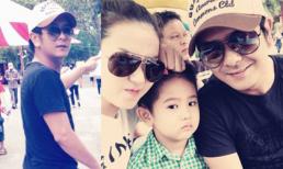 'Bé An Đất phương Nam' dẫn vợ con đi chơi cuối tuần