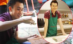 Bất ngờ "gặp" Dương Triệu Vũ đi chợ, trổ tài đầu bếp