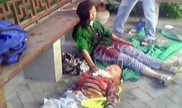 Bị mẹ cắt cổ, bé 6 tuổi vẫn dùng chút sức tàn ngăn mẹ tự tử