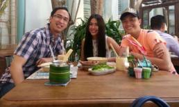 Hà Tăng đi ăn cùng chồng và "tình cũ"