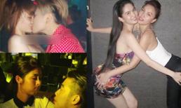 Khi sao Việt bị "bắt quả tang" trong quán bar