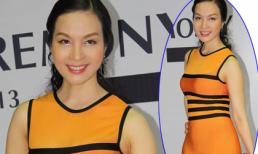 Thanh Mai thon gọn dự ra mắt shop thời trang của Mr Đàm