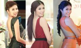 Hoa hậu Ngọc Hân ngày càng quyến rũ