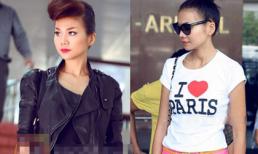Gu thời trang sân bay cực chất của Thanh Hằng