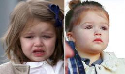 Công chúa nhà Becks khóc xinh như thiên thần