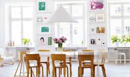 "Mặc áo mới" cho những bức tường để ngôi nhà thêm sống động