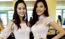 Siêu mẫu châu Á 2013: Hoàng Thu - Diệu Linh háo hức tập luyện cho đêm chung kết