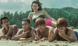 Bà Tưng tung ảnh ngồi vắt vẻo trên dàn trai trẻ