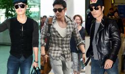 Thời trang sân bay: Sành điệu và nam tính như Lee Byung Hun