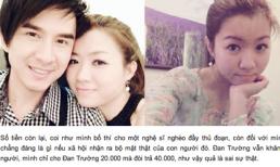 Tình cũ Đan Trường: 'Số tiền còn lại, coi như bố thí cho một nghệ sĩ nghèo'