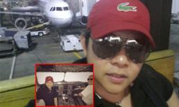 Quang Lê vào buồng lái máy bay giống Lý Nhã Kỳ