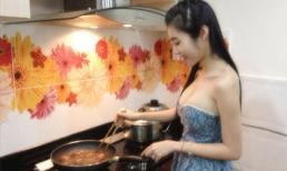 Elly Trần khoe ảnh bếp núc đảm đang