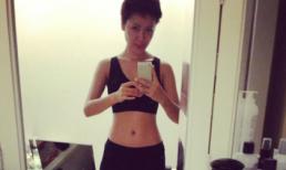 Phương Linh khoe vòng eo thon ngỡ ngàng