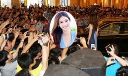 "Rừng người" náo loạn vì sự xuất hiện của Liễu Nham