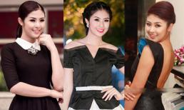 Diện váy đen huyền bí, quý phái như HH Ngọc Hân