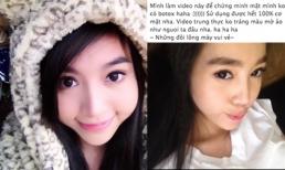 Elly Trần tung video chứng minh mặt không bơm botox