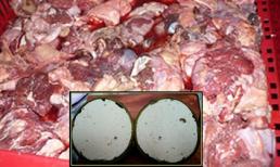 Giò chả, patê giá rẻ: Thịt dạt, gan ôi, hàn the cực độc